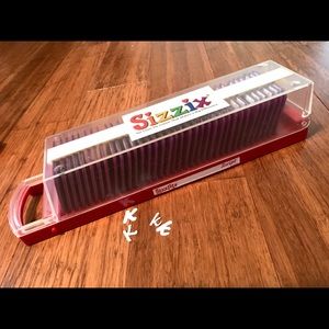 Sizzix Sizzlits Script Alphabet/Number Set